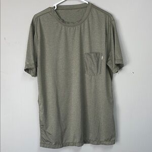 Vuori Green Tradewind Performance Short Sleeve T Shirt